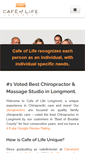 Mobile Screenshot of longmontchiropractorsmassage.com